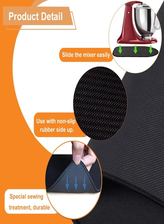BESIMLI Sliding Mat for Kitchenaid Mixer, Kitchen Appliance Slide Mats Pads, Slide Tray Mixer Mover Slider Mat Pad Compatible with Kitchenaid 4.5-5 Qt Tilt-Head Stand Mixer,Kitchen aid Mixers Accessories - Image 5